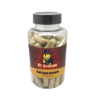 K1 Kratom Bali Gold 100 capsule